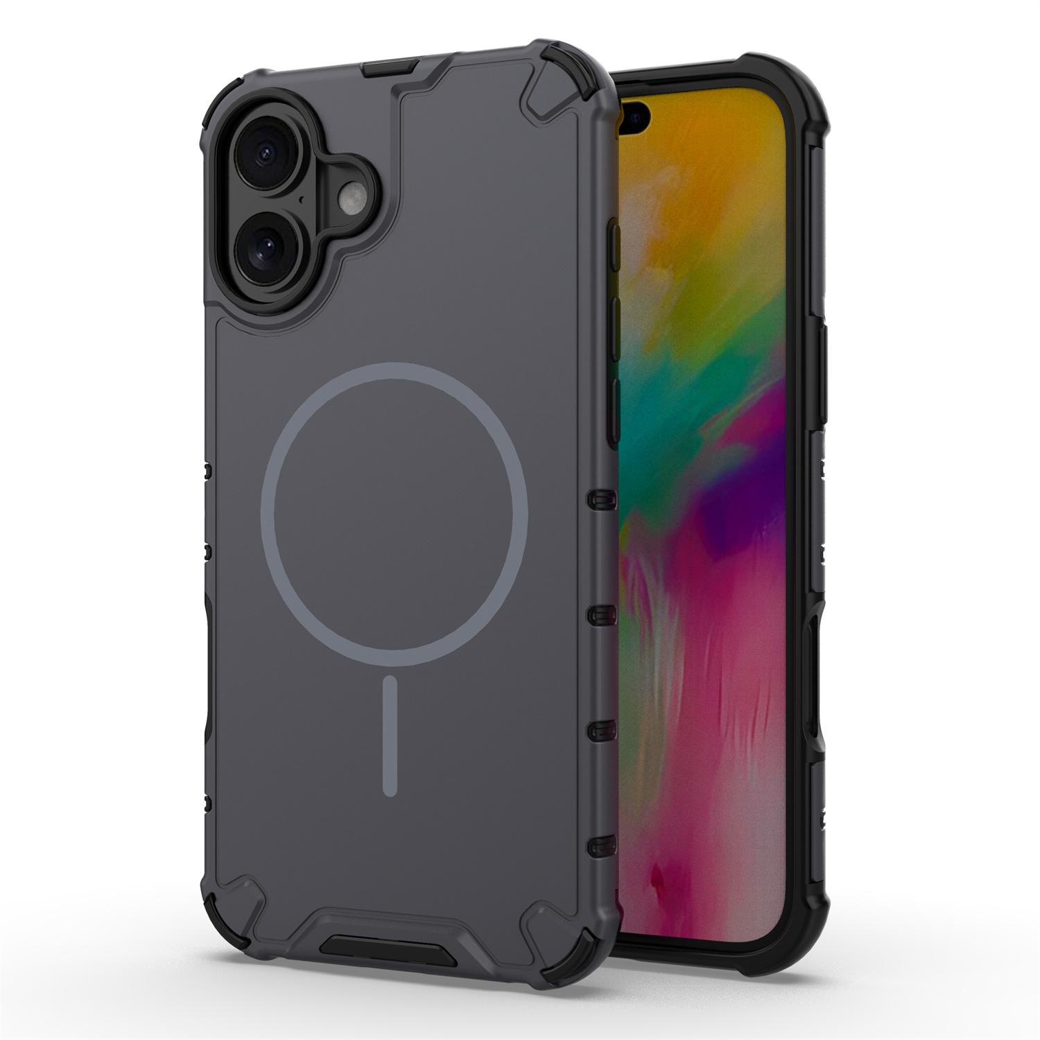 Для iPhone 16 Магнітний чохол Гофрована текстура Відведення тепла Ударостійкий ТПУ+ПК Задня кришка телефону Grey
Для iPhone 16 Магнітний чохол Гофрована текстура Відведення тепла Ударостійкий ТПУ+ПК Задня кришка телефону Grey