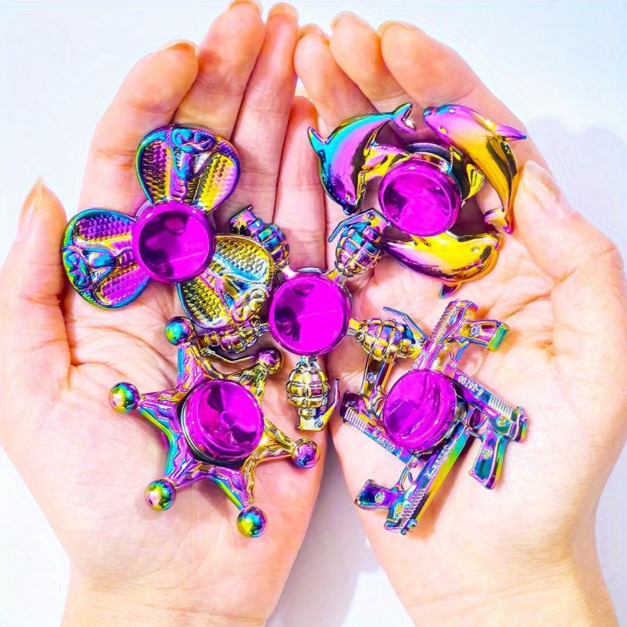 1pc Metal Spinning Fidget Toy, Tactile Sensory Game, Party Favor Birthday Gift, Goodie Bag Filler Prize белый
1pc Metal Spinning Fidget Toy, Tactile Sensory Game, Party Favor Birthday Gift, Goodie Bag Filler Prize белый