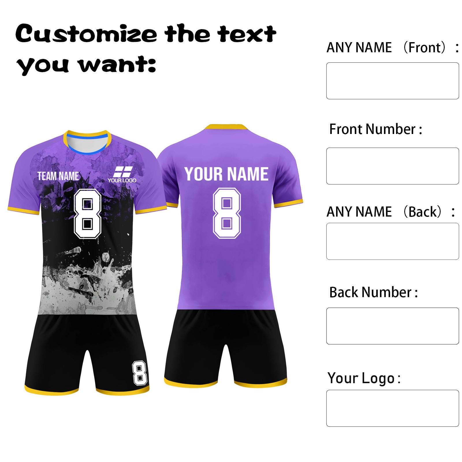 Customizable Soccer Jersey Set for Men and Youth Personalized Team & Number, Sportswear Kit 28
Customizable Soccer Jersey Set for Men and Youth Personalized Team & Number, Sportswear Kit 28