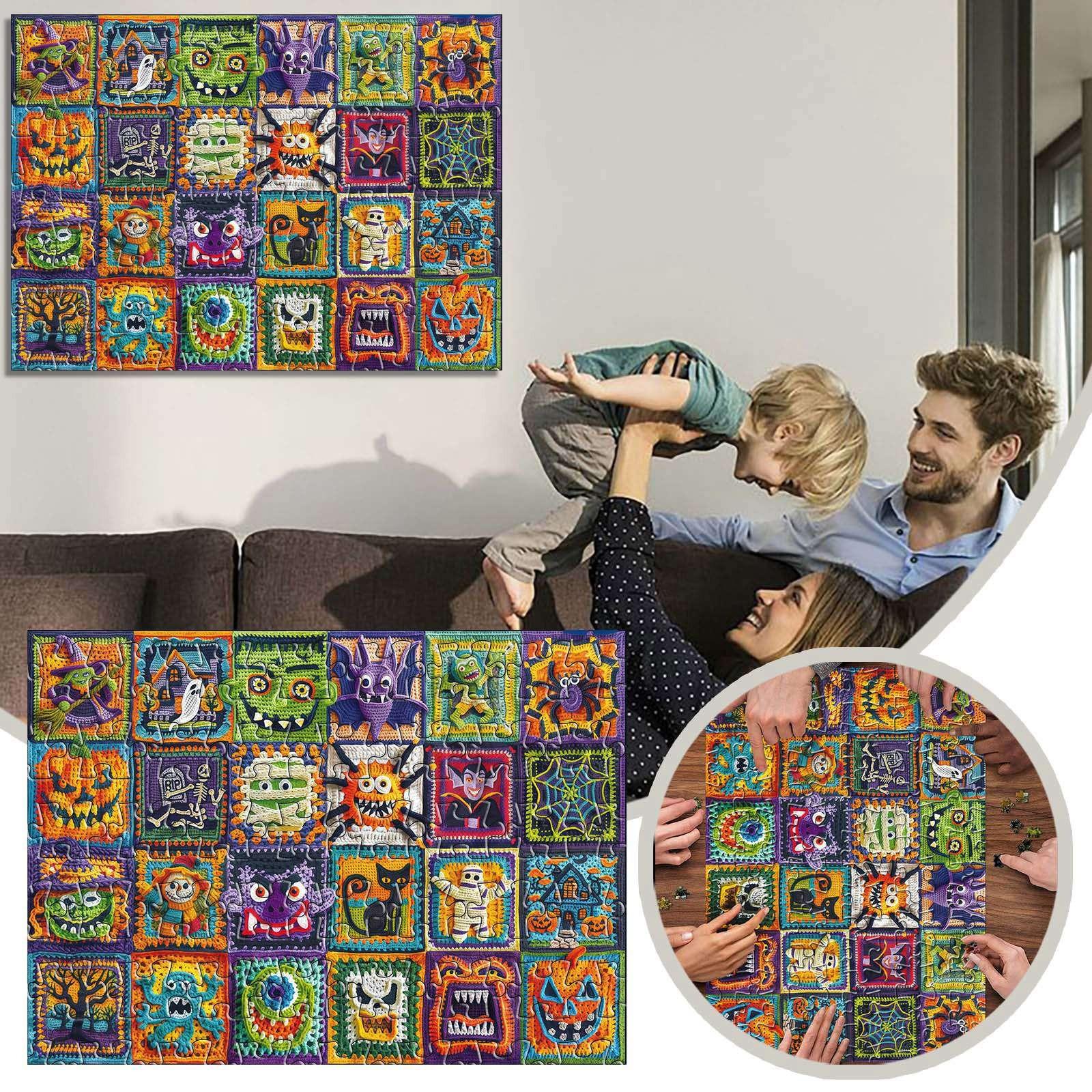 Хэллоуин Вязаная Игрушка-Пазл, Для Любителей Вязания Крючком, Подходит Для Вечеринок, Мероприятий для Родителей и Детей One Size
Хэллоуин Вязаная Игрушка-Пазл, Для Любителей Вязания Крючком, Подходит Для Вечеринок, Мероприятий для Родителей и Детей One Size