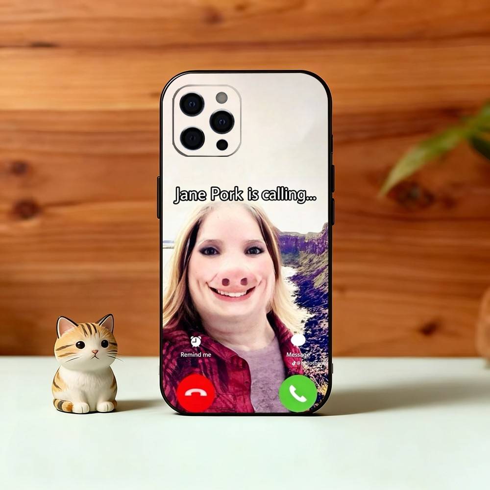 Funny J-John Pork is Calling Phone Case For iPhone 17,16,15,14,13,12,11 Plus,Pro Max,XS,Soft Silicone Black Cover iPhone11PROMAX
Funny J-John Pork is Calling Phone Case For iPhone 17,16,15,14,13,12,11 Plus,Pro Max,XS,Soft Silicone Black Cover iPhone11PROMAX