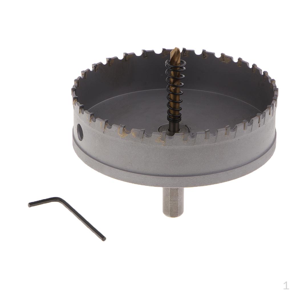Kit Alloy Stainless Steel Drill Bit Cutter Tool Set For Metal 120MM
Kit Alloy Stainless Steel Drill Bit Cutter Tool Set For Metal 120MM