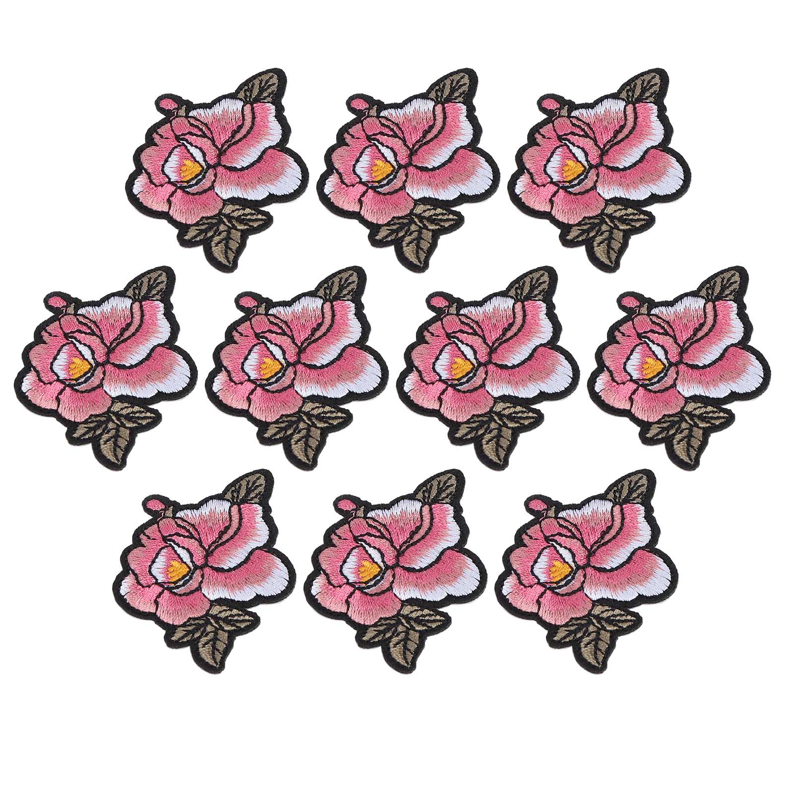 10Pcs Embroidery Cloth Stickers Peony Pattern Patches DIY Backpack Clothing Accessories Pink
10Pcs Embroidery Cloth Stickers Peony Pattern Patches DIY Backpack Clothing Accessories Pink