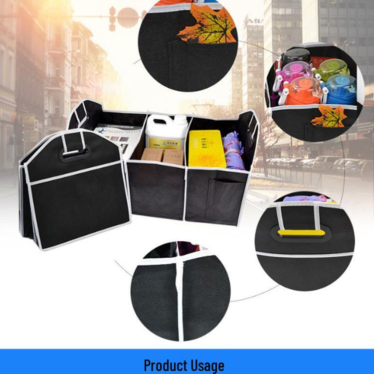 Multi-Function Folding Car Trunk Organizer Handle without edging, 0.5 yuan less
Multi-Function Folding Car Trunk Organizer Handle without edging, 0.5 yuan less