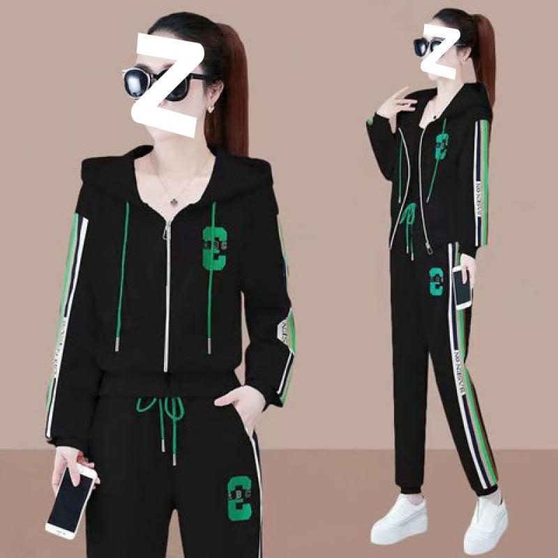 Casual Sportswear Suit Women s Spring and Autumn Fashion Sweatshirt Loose Large Size Hooded Long-sleeved Two-piece Set XXXXL чорний
Casual Sportswear Suit Women s Spring and Autumn Fashion Sweatshirt Loose Large Size Hooded Long-sleeved Two-piece Set XXXXL чорний