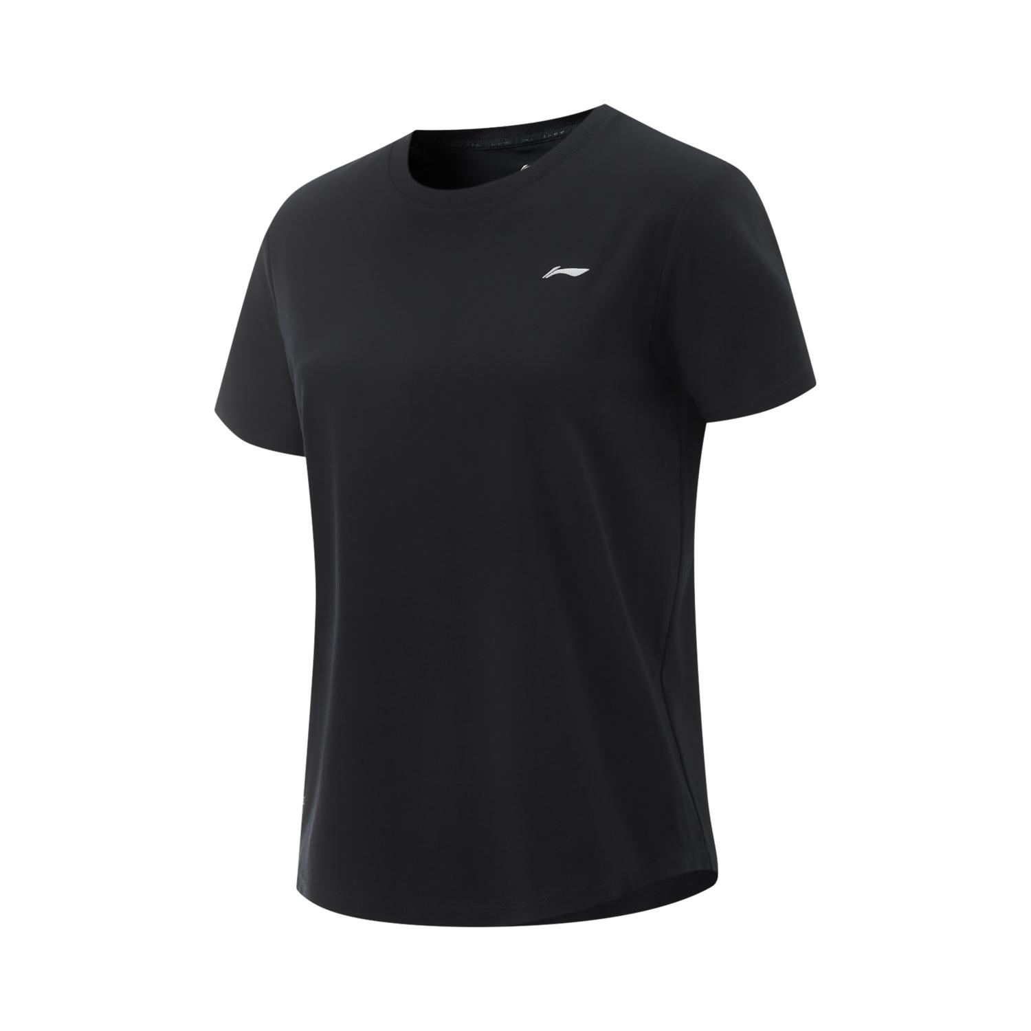 Li-Ning Comfortable Versatile Simple Solid Color Round Neck Short Sleeve T-Shirt Women Tops Black ATSV044-1 XXL
Li-Ning Comfortable Versatile Simple Solid Color Round Neck Short Sleeve T-Shirt Women Tops Black ATSV044-1 XXL