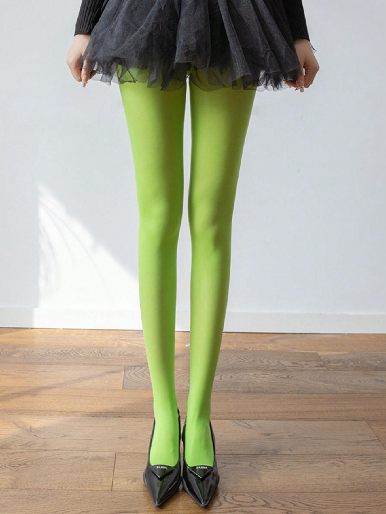 Жіночі вельветові ретро панчохи на весну та осінь, щільні, матові, з довільним вирізом, високоеластичні S світло-зелений колір
Жіночі вельветові ретро панчохи на весну та осінь, щільні, матові, з довільним вирізом, високоеластичні S світло-зелений колір