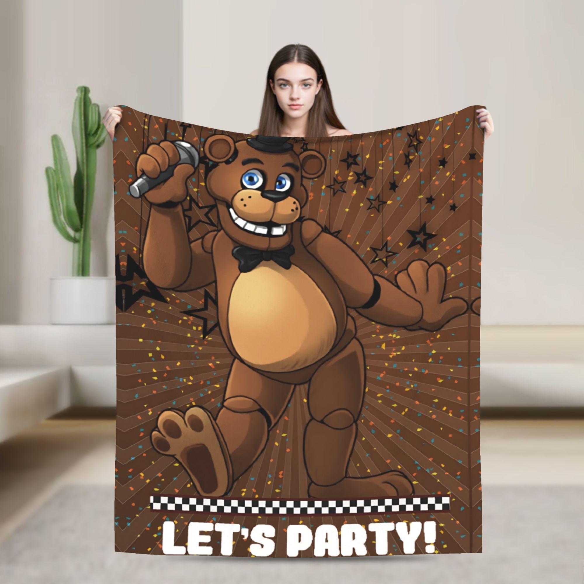 FNAFS At Freddy s Horror Blanket Camping Flannel Throw Blanket For Outdoor Soft Design Quality Bedspread Birthday Gift 75cmx90cm
FNAFS At Freddy s Horror Blanket Camping Flannel Throw Blanket For Outdoor Soft Design Quality Bedspread Birthday Gift 75cmx90cm