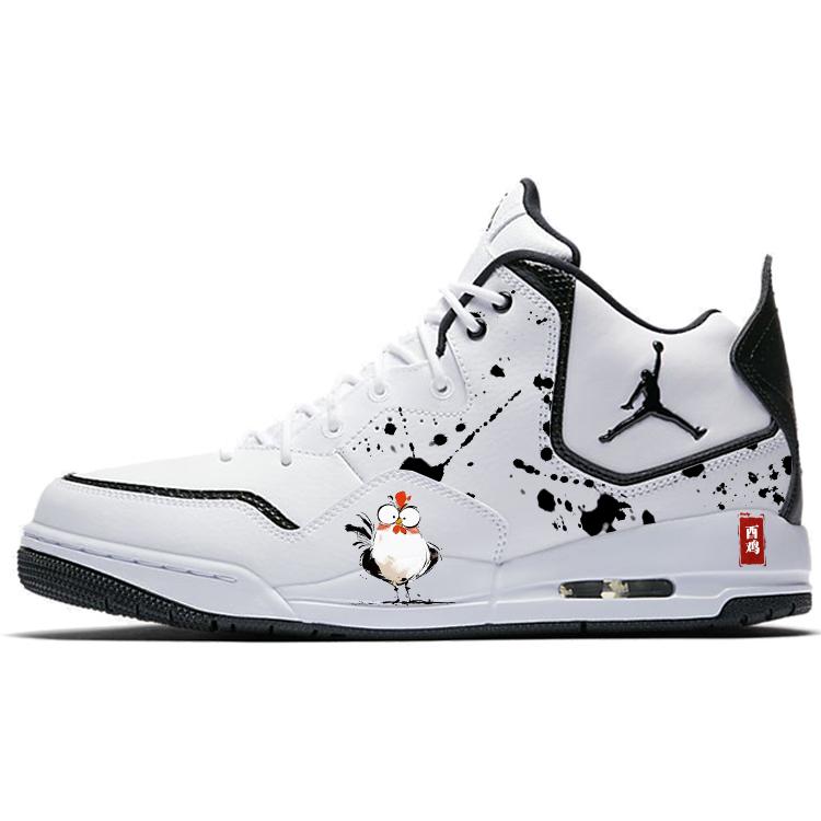 Jordan Courtside 23 Rooster Slip Resistant Mid top Vintage Basketball Shoes Men s White Black AR1000-100(Team366-) 44.5
Jordan Courtside 23 Rooster Slip Resistant Mid top Vintage Basketball Shoes Men s White Black AR1000-100(Team366-) 44.5