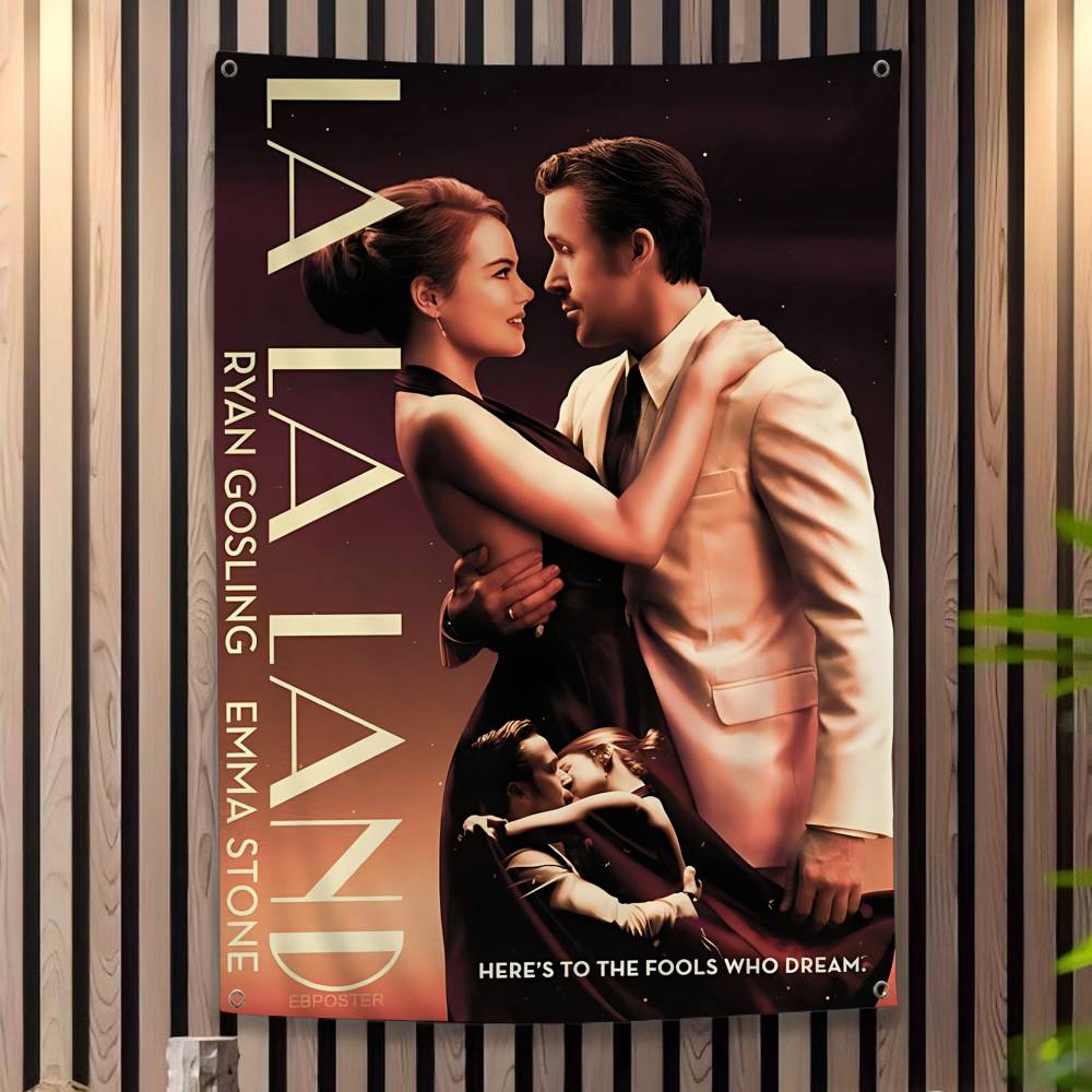 Movie La La Land Creative Pattern Hanging Flag Polyester Printed Banner Hand Pulled Flag 74x94cm(29x37in)
Movie La La Land Creative Pattern Hanging Flag Polyester Printed Banner Hand Pulled Flag 74x94cm(29x37in)