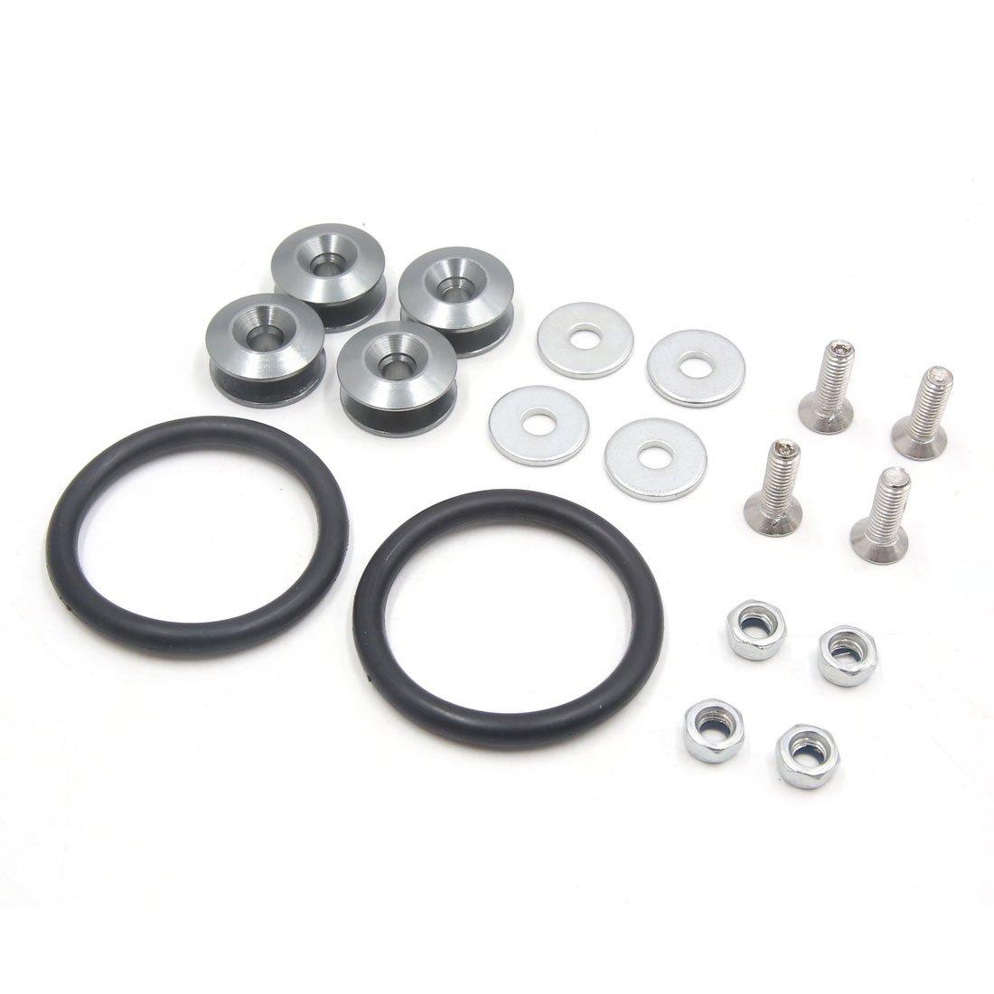 uxcell Quick Release Fastener Kit Titanium Tone Car Bumper Trunk Fender Hatch Lid Aluminum Alloy
uxcell Quick Release Fastener Kit Titanium Tone Car Bumper Trunk Fender Hatch Lid Aluminum Alloy