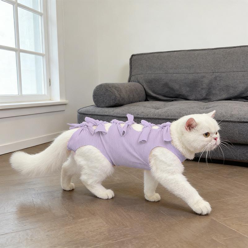 Cat Sterilization Surgery Post-operative Anti-scratching Breathable Baby-weaning Cat Clothing L фіолетовий
Cat Sterilization Surgery Post-operative Anti-scratching Breathable Baby-weaning Cat Clothing L фіолетовий