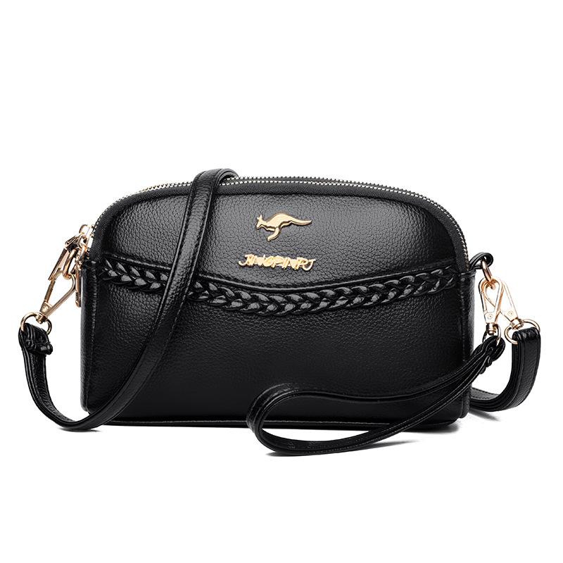 New bag women s crossbody small satchel three-layer foreign style shoulder bag hand bag mobile phone bag tide wholesale 22*14*6cm
New bag women s crossbody small satchel three-layer foreign style shoulder bag hand bag mobile phone bag tide wholesale 22*14*6cm