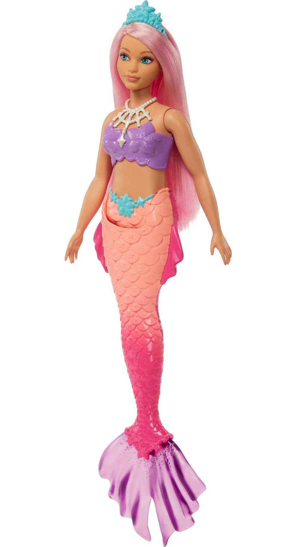Кукла-русалка Barbie Dreamtopia розовая с хвостом русалки розового омбре и тиарой (Пышные, Волосы)
Кукла-русалка Barbie Dreamtopia розовая с хвостом русалки розового омбре и тиарой (Пышные, Волосы)