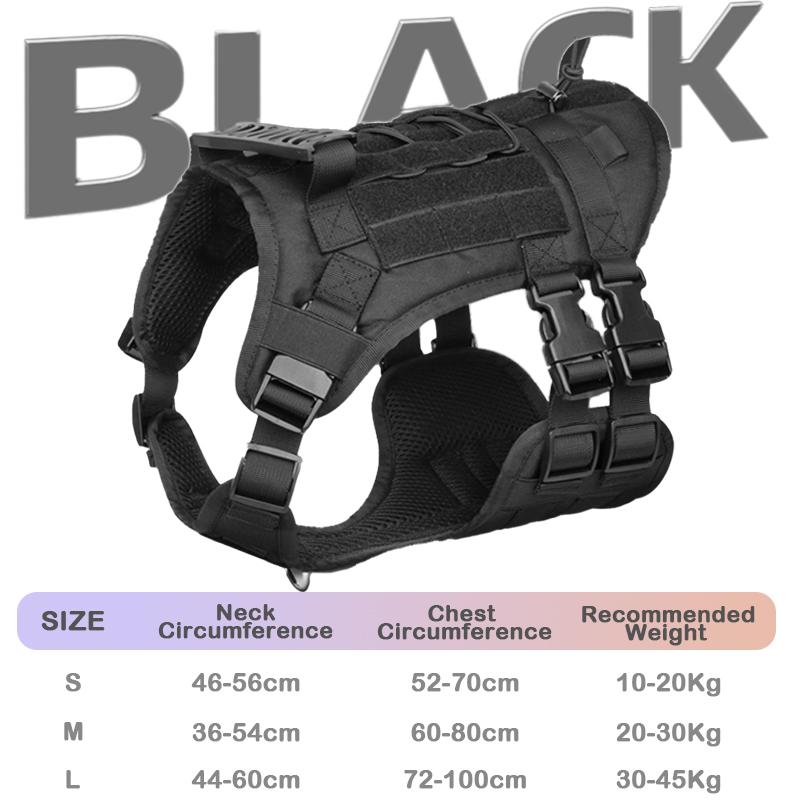 Tactical Reflective Military Dog Harness Vest For Large Dogs Working Dogs With Handle Easy Control Adjustable Harnesses S
Tactical Reflective Military Dog Harness Vest For Large Dogs Working Dogs With Handle Easy Control Adjustable Harnesses S