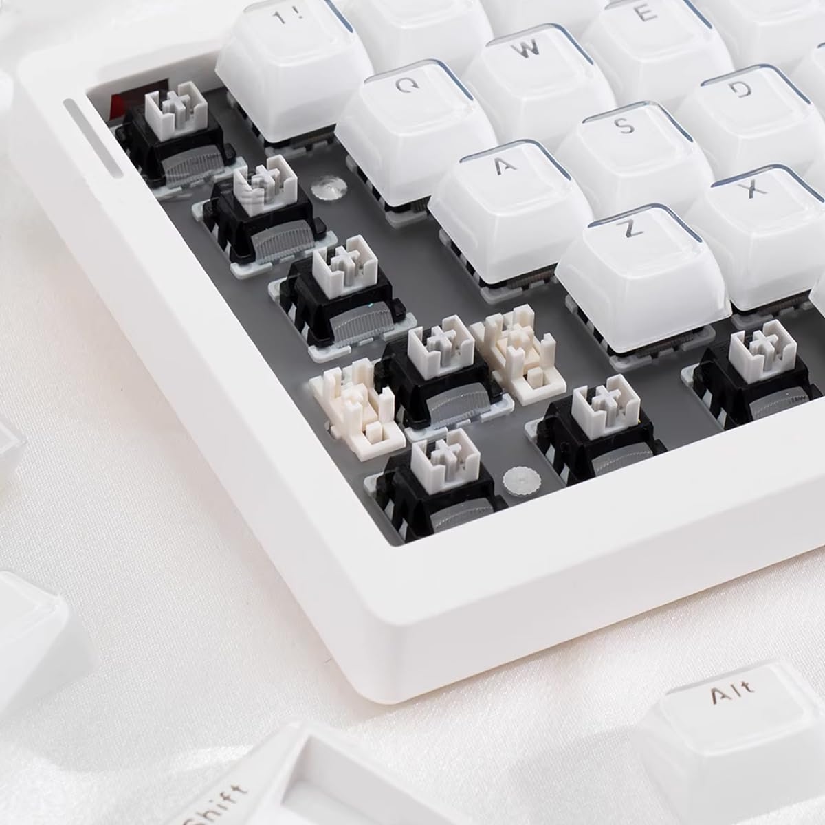 mintcap 135Keys White Crystal Jelly Translucent MDA Profile Custom Shine Through Keyboard Keyboard Caps Cherry Gateron MX Switch Keycaps,
mintcap 135Keys White Crystal Jelly Translucent MDA Profile Custom Shine Through Keyboard Keyboard Caps Cherry Gateron MX Switch Keycaps,