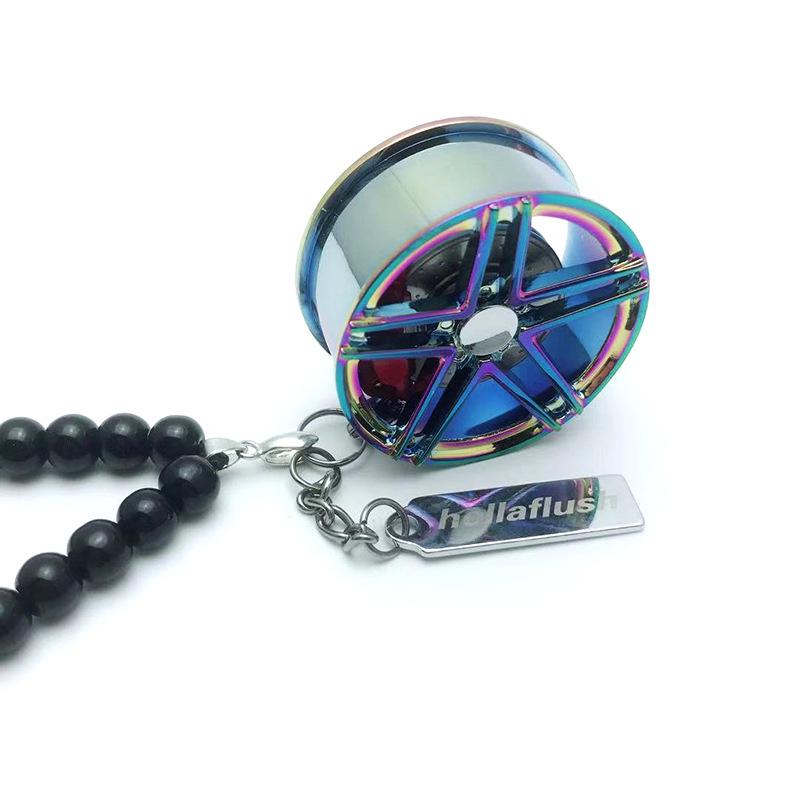 BBS Trendy Car Pendant: Stylish Wheel Hub Design for Rearview Mirror
BBS Trendy Car Pendant: Stylish Wheel Hub Design for Rearview Mirror