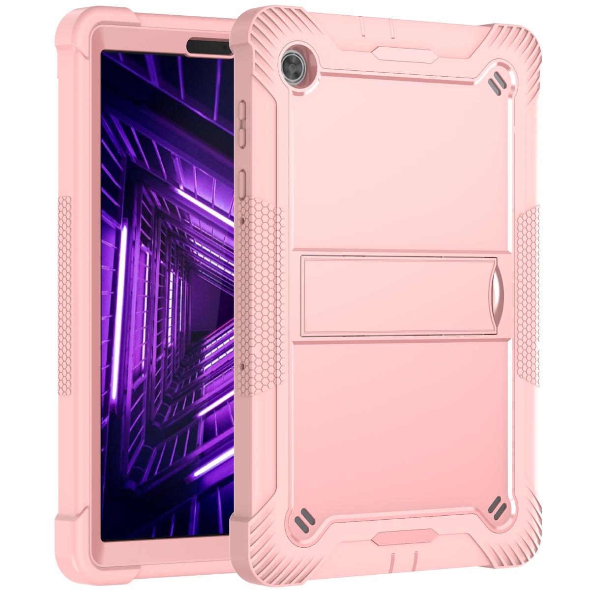 For Lenovo Tab M10 Plus Kickstand Tablet Case Silicone+PC Rugged Kids Protective Cover Rose Gold
For Lenovo Tab M10 Plus Kickstand Tablet Case Silicone+PC Rugged Kids Protective Cover Rose Gold