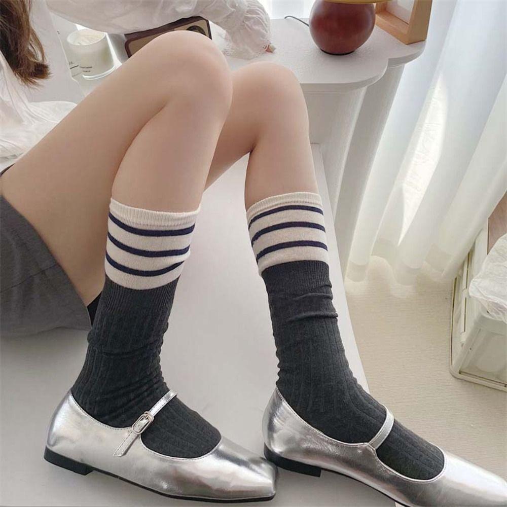 Stripe Ruffle Calf Long Stocking Patchwork Floor Hosiery Sweet Ruffle Mid Tube Socks Ladies Style F
Stripe Ruffle Calf Long Stocking Patchwork Floor Hosiery Sweet Ruffle Mid Tube Socks Ladies Style F