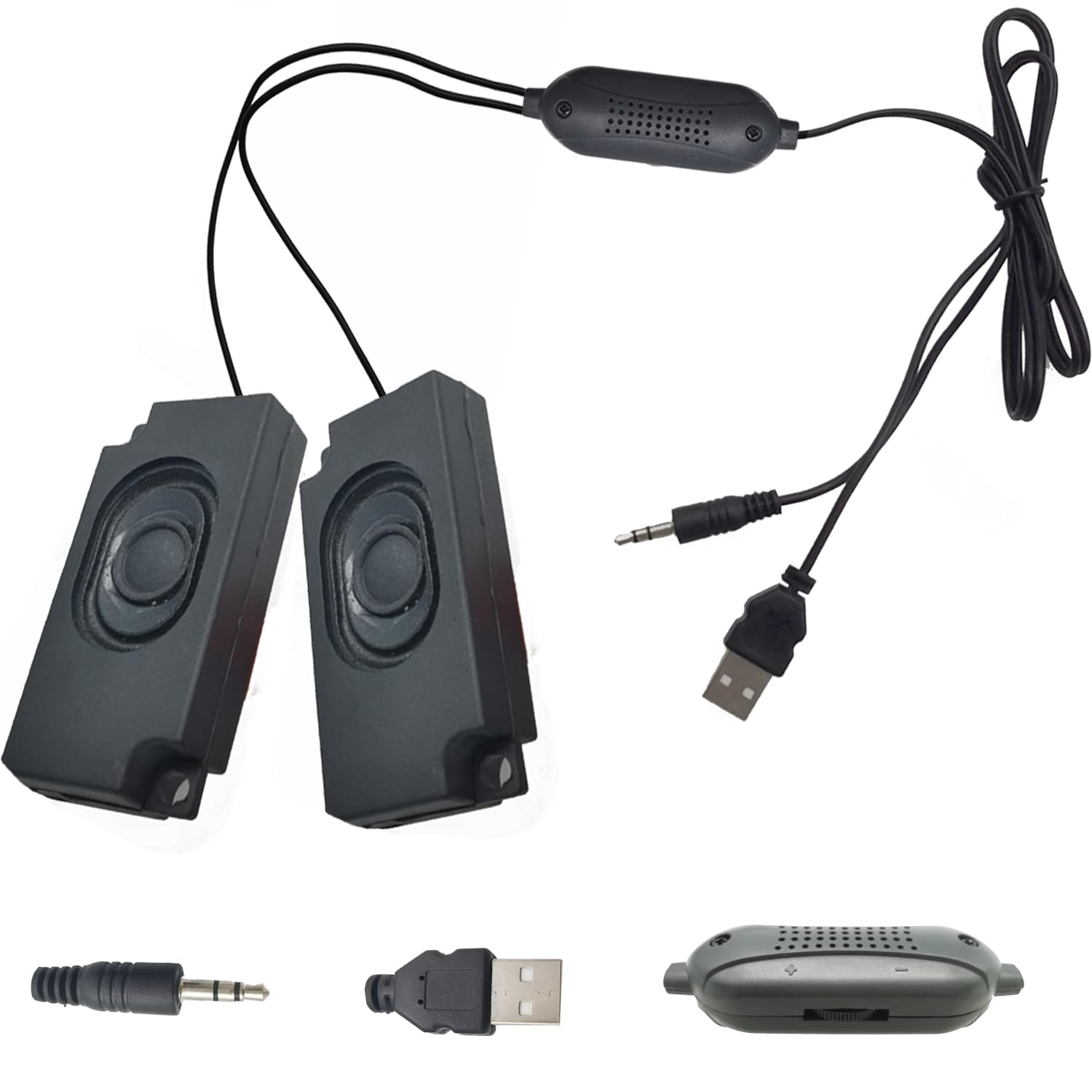Mini Speaker 3W 8 CTRICALVER Deep Bass Speaker 3w 8 Ohm 5V USB Power Port Audio Port Cable Length Suitable for Car TV Equipment and Other Electronic
Mini Speaker 3W 8 CTRICALVER Deep Bass Speaker 3w 8 Ohm 5V USB Power Port Audio Port Cable Length Suitable for Car TV Equipment and Other Electronic