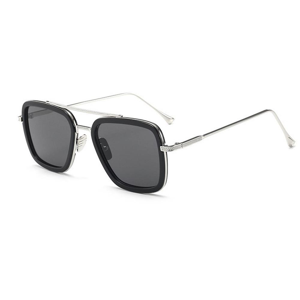 Luxury Square Sunglasses Men Women Sunglasses Tony Stark Glasses Fashion Steampunk Male Goggles Outdoor Sun Protection Glasses серебряный серый
Luxury Square Sunglasses Men Women Sunglasses Tony Stark Glasses Fashion Steampunk Male Goggles Outdoor Sun Protection Glasses серебряный серый