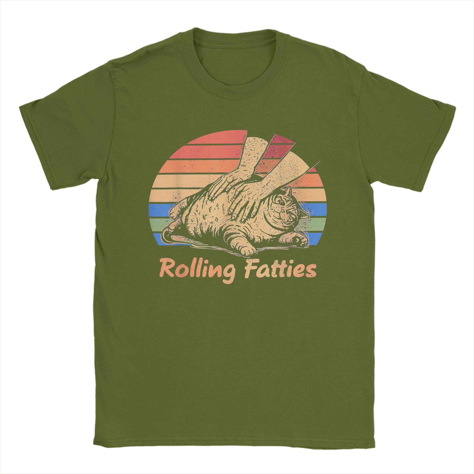 Cat Rolling Fatties Funny Men T Shirts Vintage Tee Shirt Short Sleeve Crewneck T-Shirt Cotton 4XL 5XL Clothes 4XL
Cat Rolling Fatties Funny Men T Shirts Vintage Tee Shirt Short Sleeve Crewneck T-Shirt Cotton 4XL 5XL Clothes 4XL