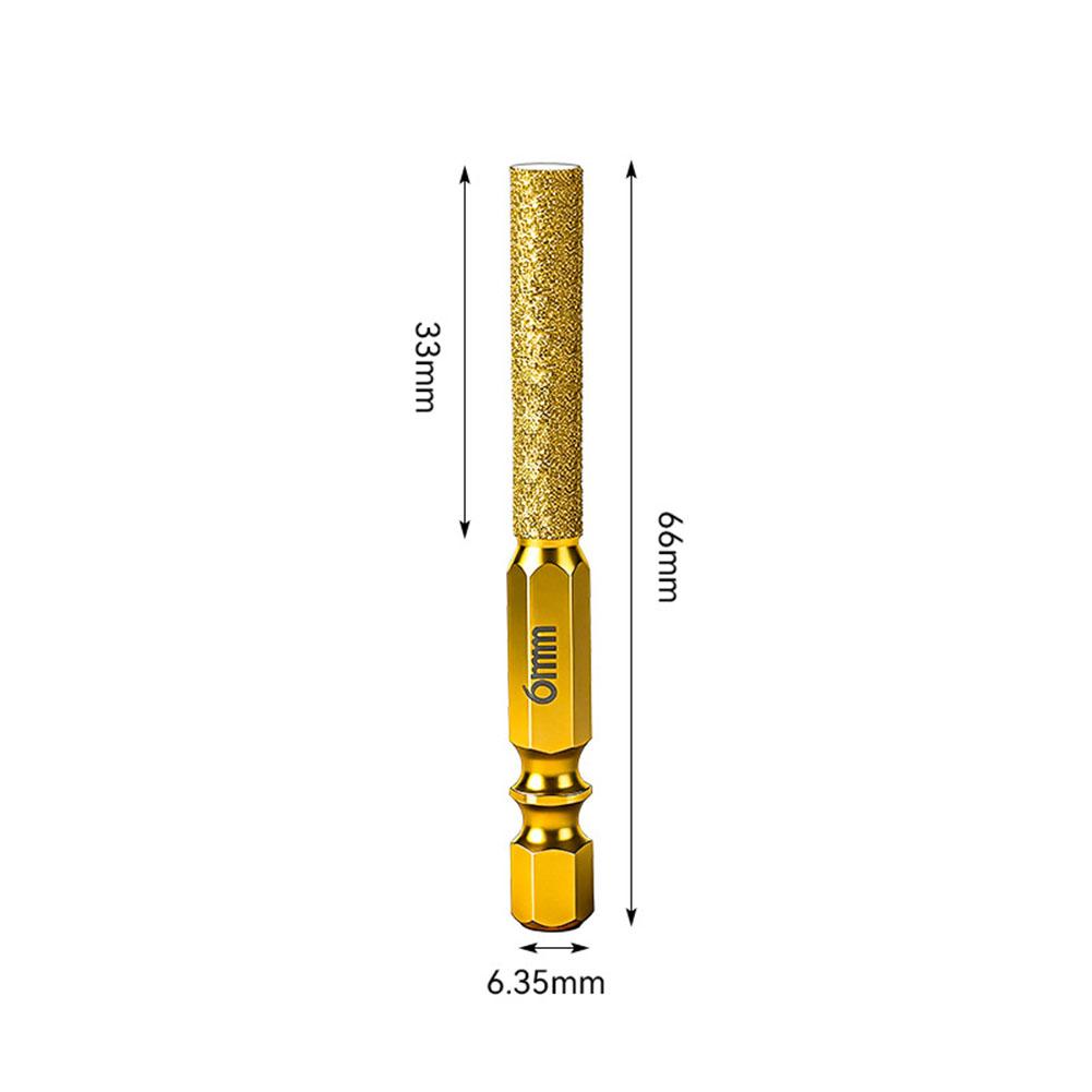 1pc Dry Drilling Thread Hexagonal Shank Core Drill Bits 6-16mm Brazed Dry Drilling Drill Bit For Tile Marble Granite Drilling 6mm
1pc Dry Drilling Thread Hexagonal Shank Core Drill Bits 6-16mm Brazed Dry Drilling Drill Bit For Tile Marble Granite Drilling 6mm