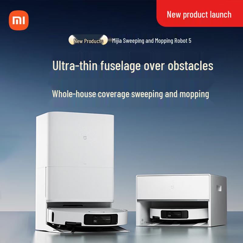 Робот-пылесос с функцией влажной уборки Xiaomi Robot Vacuum Mop 5 Pro
Робот-пылесос с функцией влажной уборки Xiaomi Robot Vacuum Mop 5 Pro