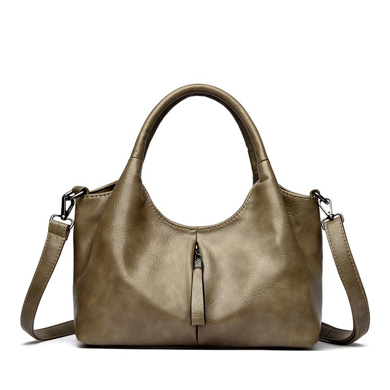 Cross border handbag, women s new style, mom s soft leather shoulder bag, commuting high-end feeling, large capacity, versatile хаки
Cross border handbag, women s new style, mom s soft leather shoulder bag, commuting high-end feeling, large capacity, versatile хаки