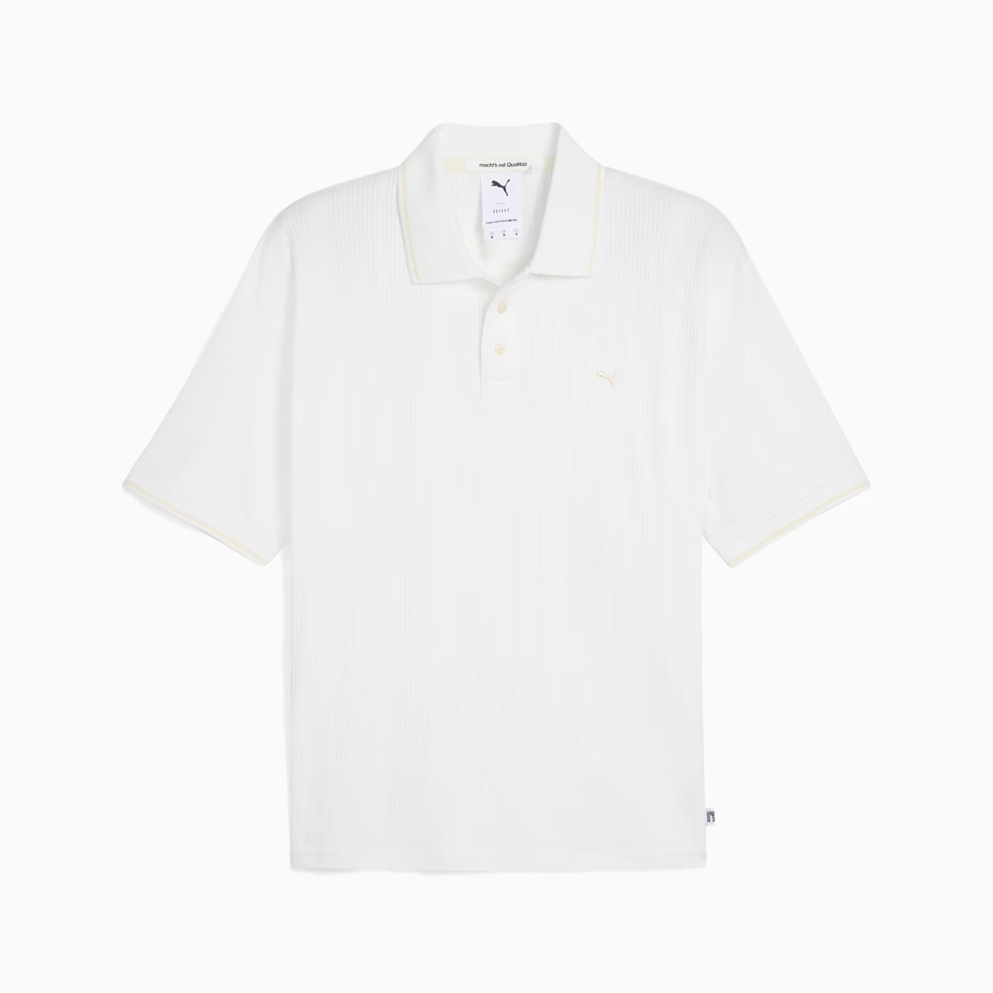 Puma Mmq Quality Series Solid Color Comfortable Skin-Friendly Soft Short Sleeve Polo Shirt Men Polo Shirts White 629349-02 S
Puma Mmq Quality Series Solid Color Comfortable Skin-Friendly Soft Short Sleeve Polo Shirt Men Polo Shirts White 629349-02 S