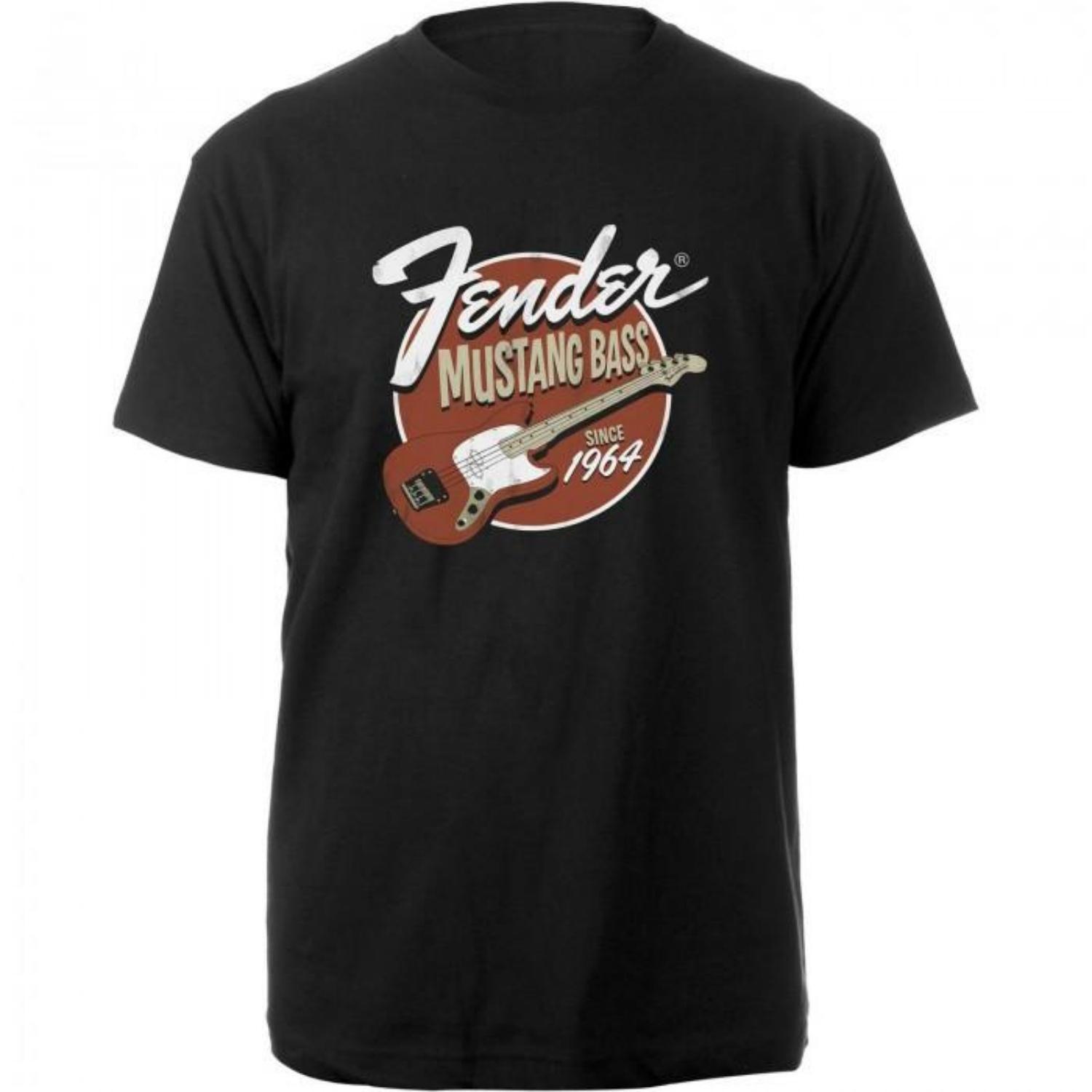 Fender Unisex Adult Mustang Bass Cotton T-Shirt S чёрный
Fender Unisex Adult Mustang Bass Cotton T-Shirt S чёрный
