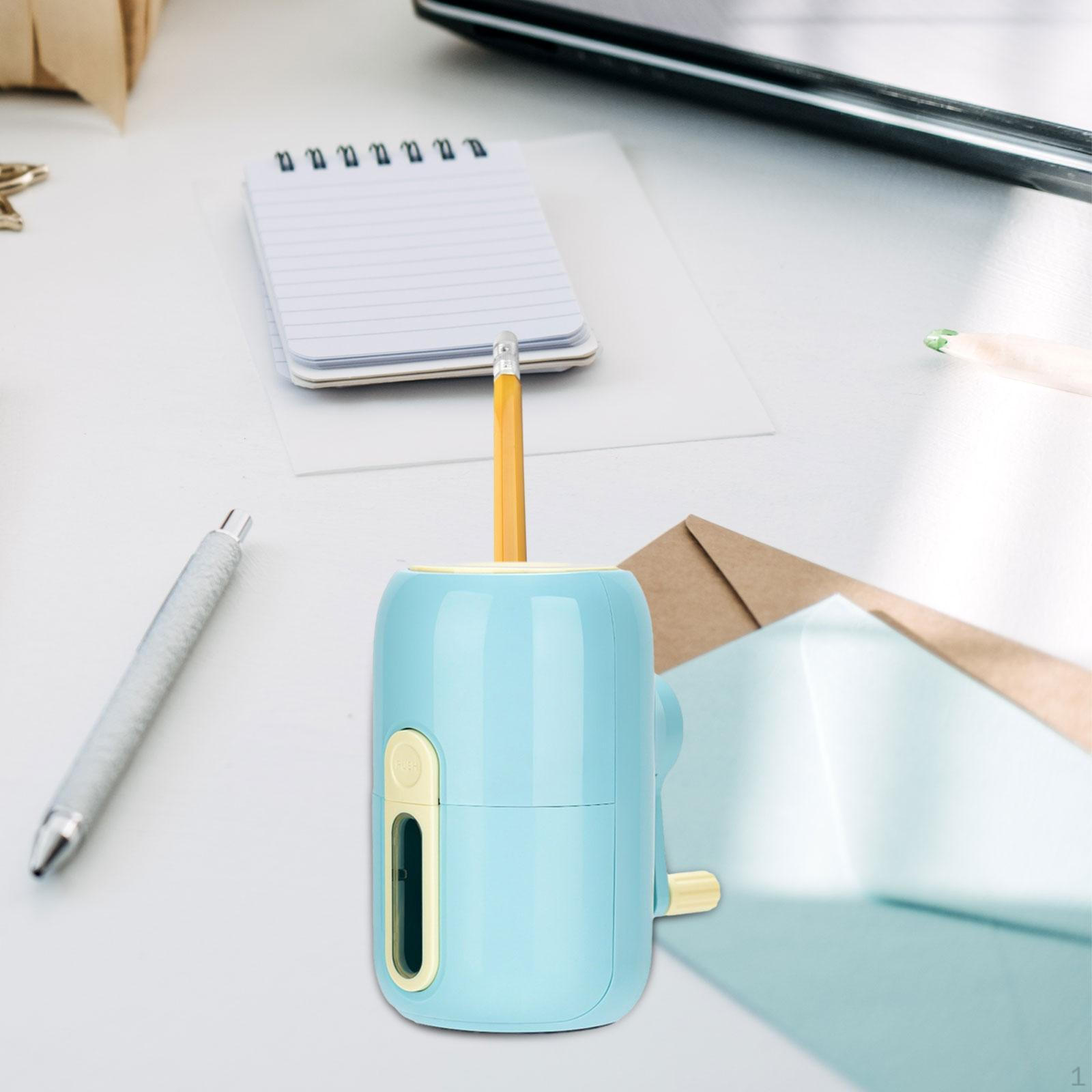 Ручная точилка для карандашей, практичная, простая в использовании, портативная, для студентов домашнего офиса синий
Ручная точилка для карандашей, практичная, простая в использовании, портативная, для студентов домашнего офиса синий