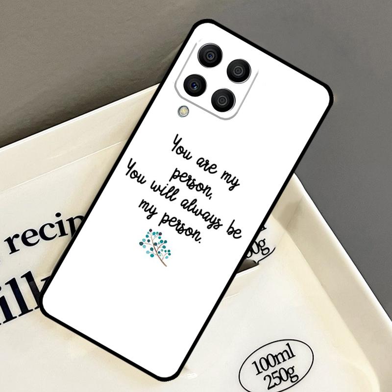 Greys Anatomy You are my person Case For Samsung Galaxy M15 M55 M12 M13 M14 M54 M23 M16 M11 M21 M31 M20 M34 M52 M32 M36 M56 Samsung M15
Greys Anatomy You are my person Case For Samsung Galaxy M15 M55 M12 M13 M14 M54 M23 M16 M11 M21 M31 M20 M34 M52 M32 M36 M56 Samsung M15