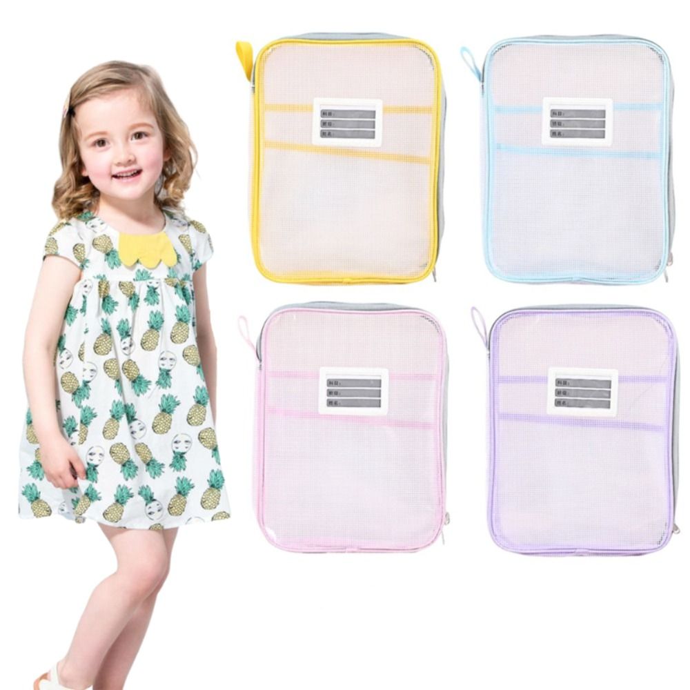 A4 Test Paper Storage Bag Large Capacity File Folder Bag Stationery Organizer Pouch Students рожевий
A4 Test Paper Storage Bag Large Capacity File Folder Bag Stationery Organizer Pouch Students рожевий