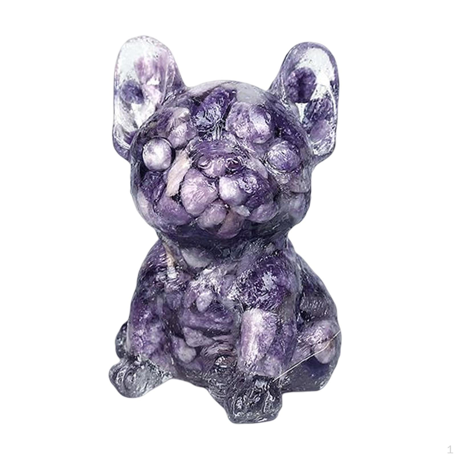 Adorable Bulldog Sculpture: Charming Pet Dog Decor for Home or Office Фіолетовий
Adorable Bulldog Sculpture: Charming Pet Dog Decor for Home or Office Фіолетовий