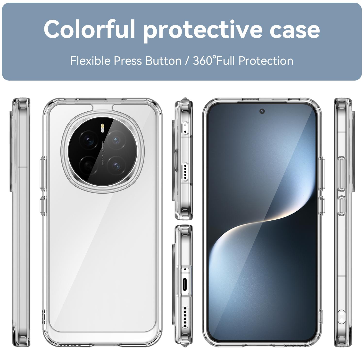 For Honor Magic7 5G Clear Case WANLONFENG FM Series TPU Phone Back Cover (Big Lens Hole) Transparent
For Honor Magic7 5G Clear Case WANLONFENG FM Series TPU Phone Back Cover (Big Lens Hole) Transparent