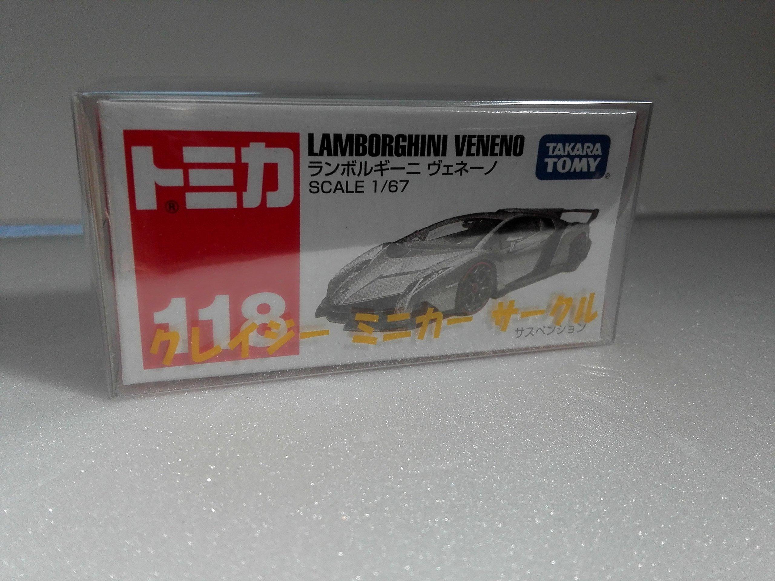 Tomica 118 Lamborghini Veneno Regular Color Crazy Mini Car Circle with Case Shipped from Amazon Warehouse No.
Tomica 118 Lamborghini Veneno Regular Color Crazy Mini Car Circle with Case Shipped from Amazon Warehouse No.