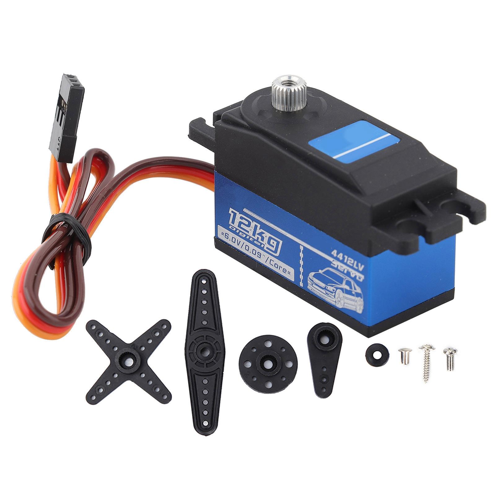 1 10 Remote Control, 12KG Digital Servo Large low rc Drift 4412 drift car Torsion Metal Gr for RV
1 10 Remote Control, 12KG Digital Servo Large low rc Drift 4412 drift car Torsion Metal Gr for RV