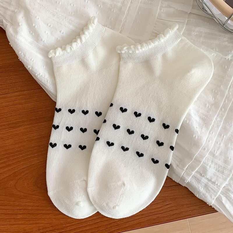 Short Socks for Women, Summer Thin Cotton Socks, Women s Love School Style Lace Boat Socks 1 pair чистий білий колір
Short Socks for Women, Summer Thin Cotton Socks, Women s Love School Style Lace Boat Socks 1 pair чистий білий колір