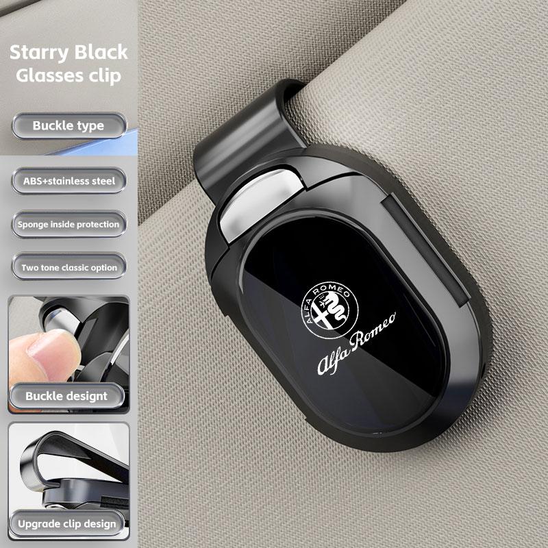 Car Sunglasses Clip Sun Visor Glasses Holder Card Ticket Storage For Alfa Romeo giulietta 159 mito giulia stelvio 147 Accessorie
Car Sunglasses Clip Sun Visor Glasses Holder Card Ticket Storage For Alfa Romeo giulietta 159 mito giulia stelvio 147 Accessorie