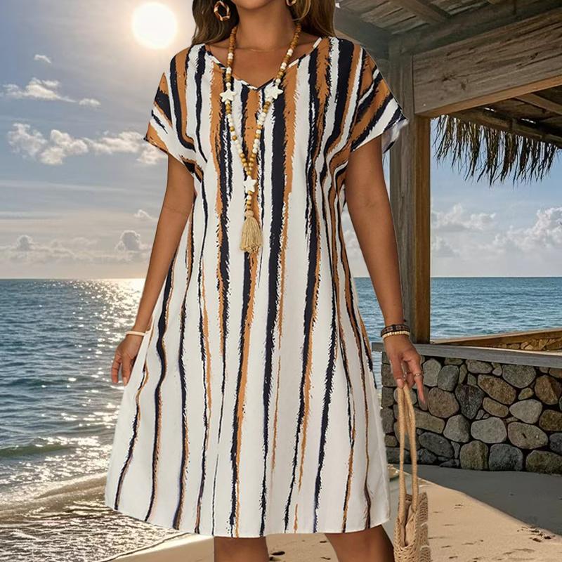 Летняя мода Женское платье с V-образным вырезом и коротким рукавом в стиле ретро с принтом Сексуальное короткое платье-юбка 2XL оранжевый
Летняя мода Женское платье с V-образным вырезом и коротким рукавом в стиле ретро с принтом Сексуальное короткое платье-юбка 2XL оранжевый