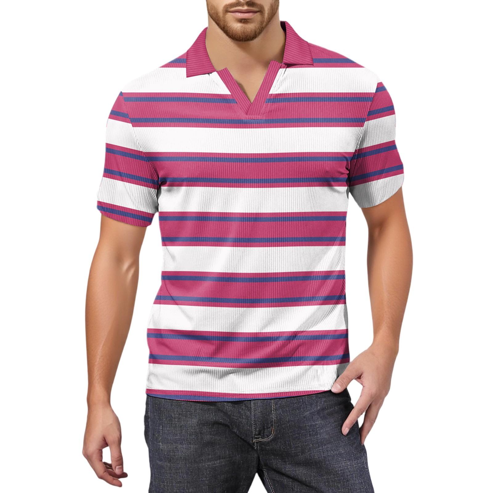 Мужская модная футболка для гольфа с коротким рукавом и V-образным вырезом XXL фиолетовый
Мужская модная футболка для гольфа с коротким рукавом и V-образным вырезом XXL фиолетовый