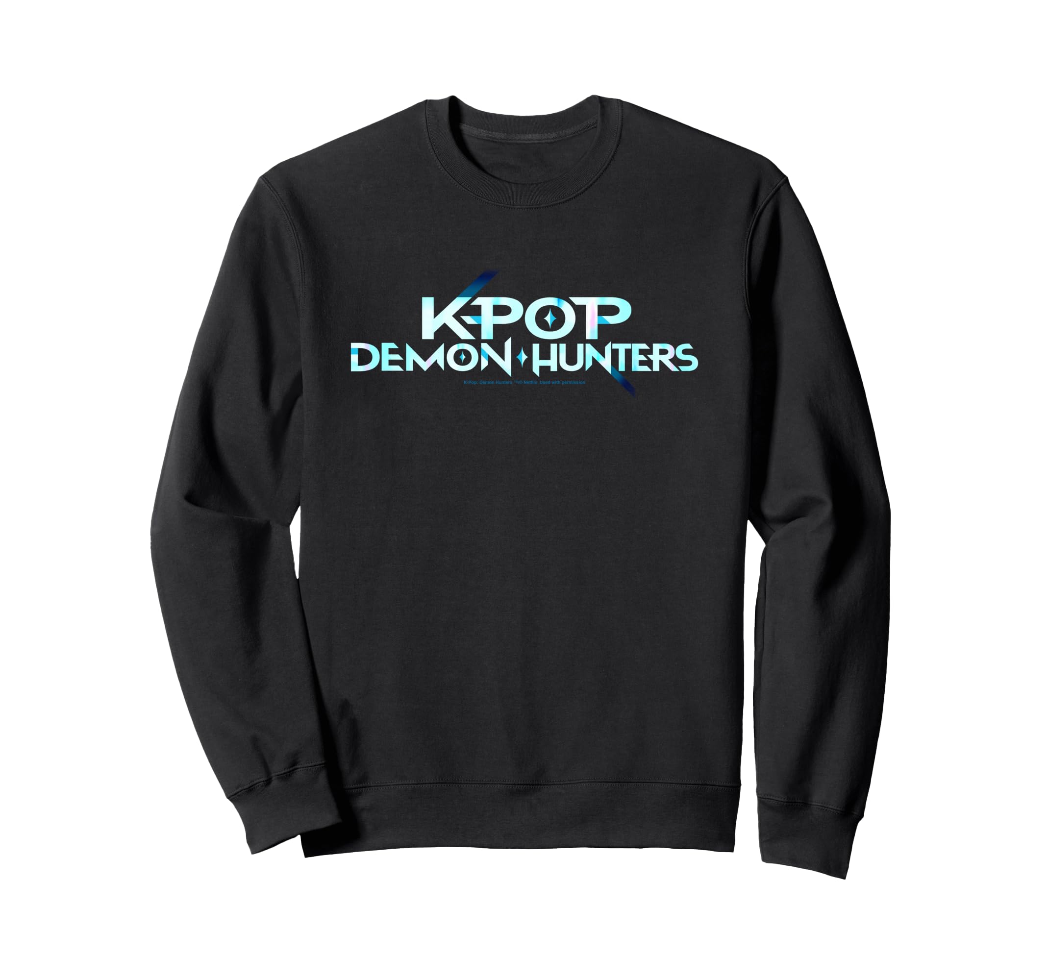 KPop Demon Hunters Full Color Logo Sweatshirt чёрный
KPop Demon Hunters Full Color Logo Sweatshirt чёрный
