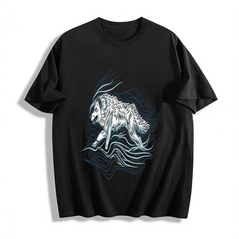 Arctic Wind Wolf Print Casual T-Shirt Unisex Trendy Top Pure cotton T-shirt XXS
Arctic Wind Wolf Print Casual T-Shirt Unisex Trendy Top Pure cotton T-shirt XXS