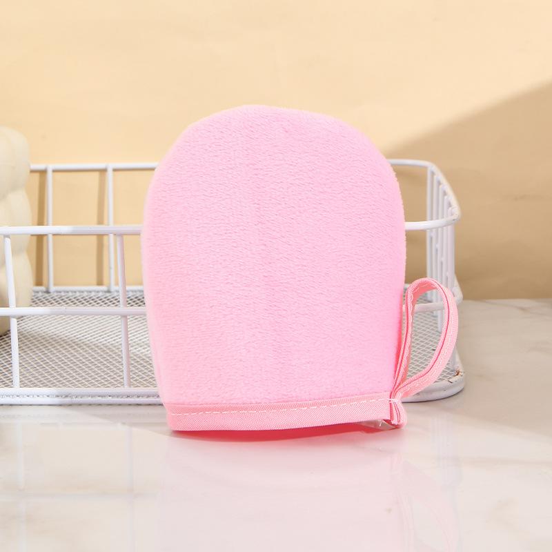 Моющиеся разгрузочные салфетки для рук Очищение лица Кончики пальцев Нанесение солнцезащитного крема Нанесение перчаток Перчатки для автозагара Перчатка-аппликатор Small розовый