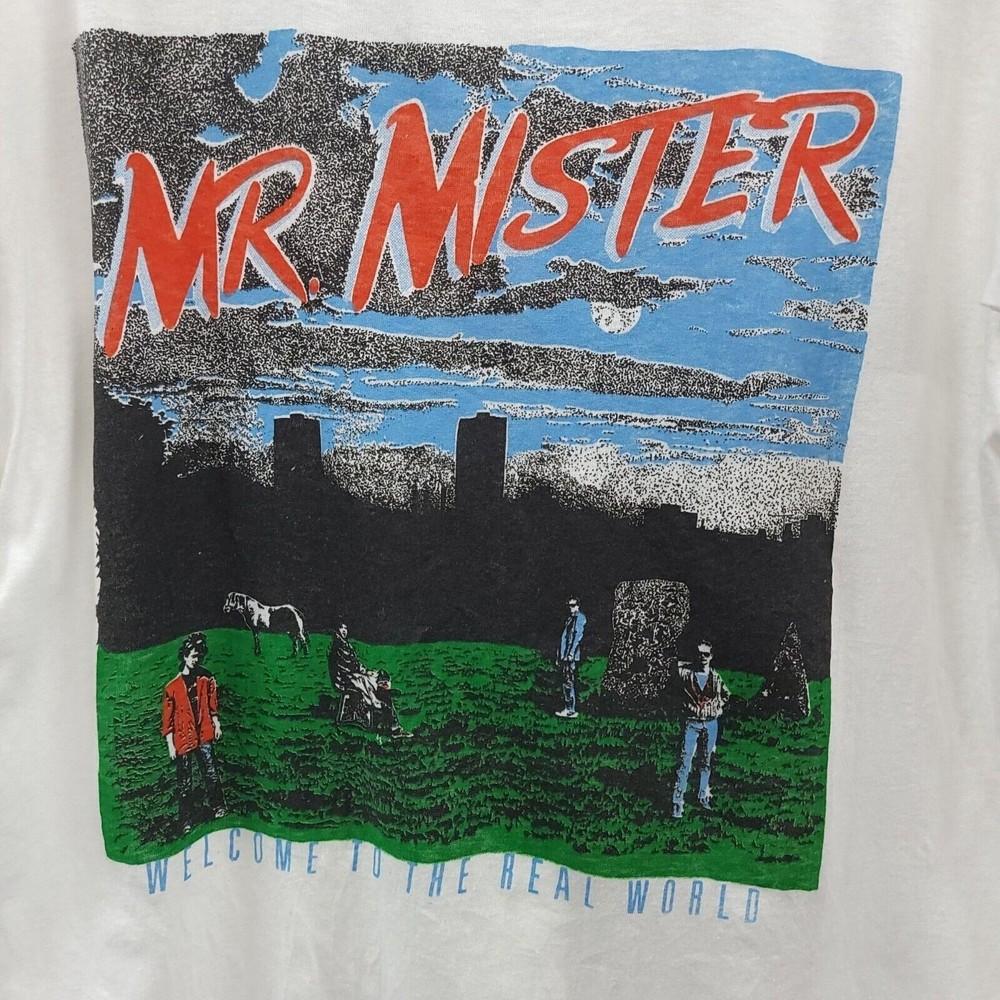 WELCOME TO THE REAL WORLD Mr. Mister Band Shirt White Unisex S-5XL 1V0530 Unisex T-Shirt XL
WELCOME TO THE REAL WORLD Mr. Mister Band Shirt White Unisex S-5XL 1V0530 Unisex T-Shirt XL