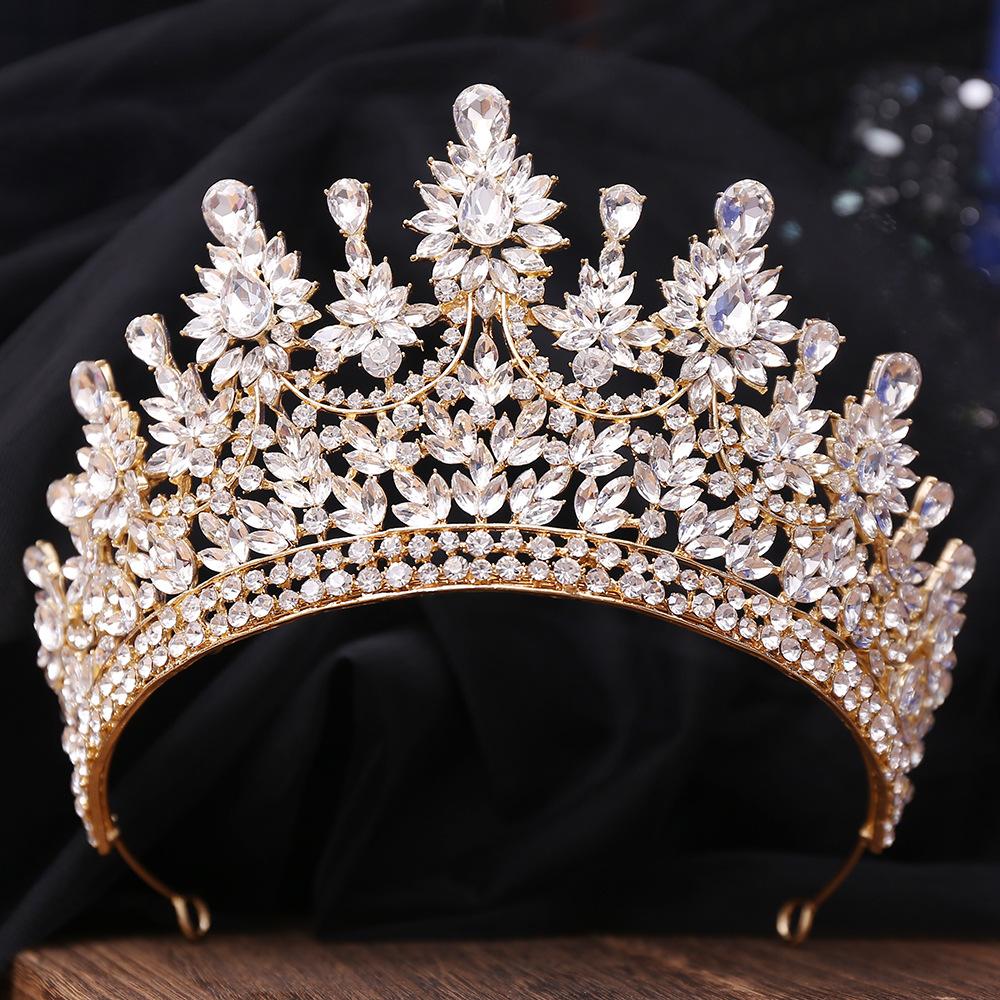 DIEZI Different Style Baroque Luxury AB Crystal Opal Tiara Crown Women Elegant Queen Princess Tiara Wedding Party Hair Jewelry
DIEZI Different Style Baroque Luxury AB Crystal Opal Tiara Crown Women Elegant Queen Princess Tiara Wedding Party Hair Jewelry