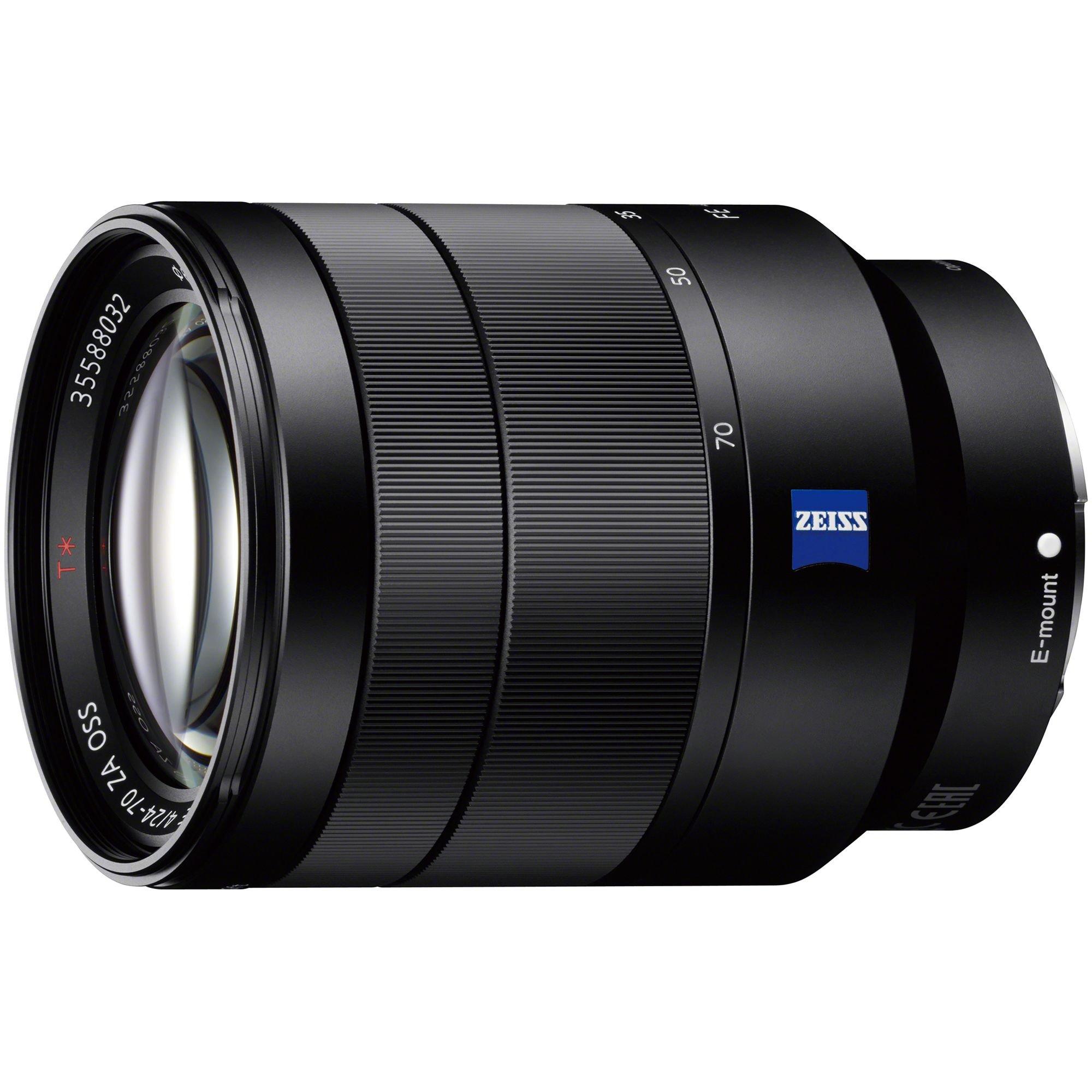 SONY standard zoom lens FE F4 ZA OSS full size compatible Vario-Tessar T 24-70mm чорний
SONY standard zoom lens FE F4 ZA OSS full size compatible Vario-Tessar T 24-70mm чорний
