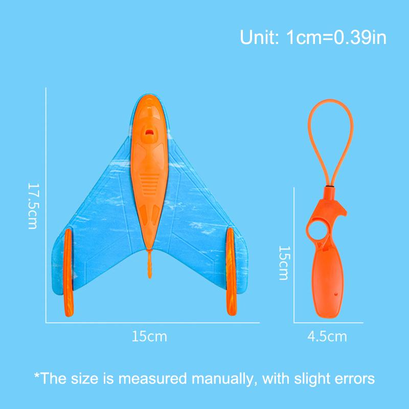 Led Airplane Launcher Toy Catapult Foam Aircraft Toys Foam Glider Catapult Plane Outdoor Sport Flying Toys Festival Gifts синій
Led Airplane Launcher Toy Catapult Foam Aircraft Toys Foam Glider Catapult Plane Outdoor Sport Flying Toys Festival Gifts синій