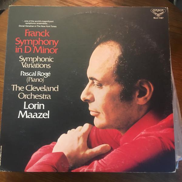LP Record LORIN MAAZEL, CLEVELAND ORCHESTRA, - Cesar Franck Symphony In D Minor, S SLA1167 LONDON 1977 Japan Obi Classical Used
LP Record LORIN MAAZEL, CLEVELAND ORCHESTRA, - Cesar Franck Symphony In D Minor, S SLA1167 LONDON 1977 Japan Obi Classical Used